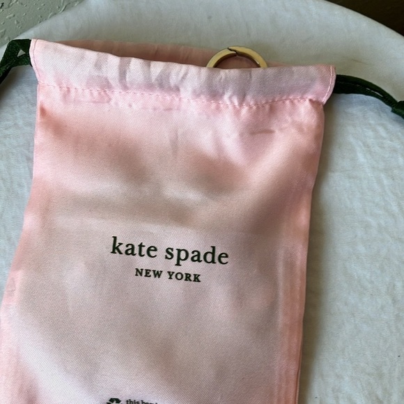 Kate Spade: Nightcap “Baby Zibbi” Owl Leather Keychain/Charm- Silver Tone- 7” - Picture 16 of 16